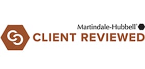 Martindale Hubbell Client Reviewed